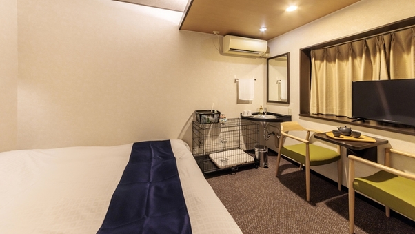 【禁煙】わんちゃん スタンダード洋室 内風呂・眺望なし